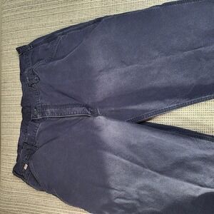 Carhartt FR Carpenter Pants Mens 38x32 Blue‎ Denim Flame Resistant Workwear